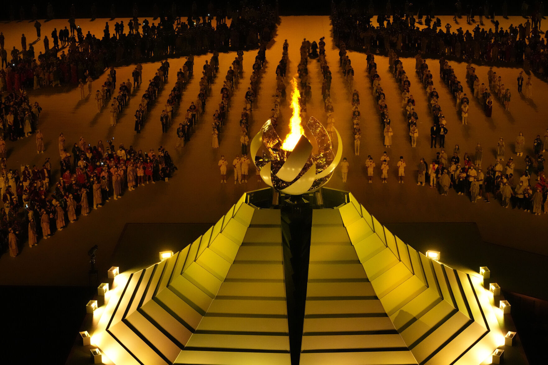APTOPIX Tokyo Olympics Opening Ceremony